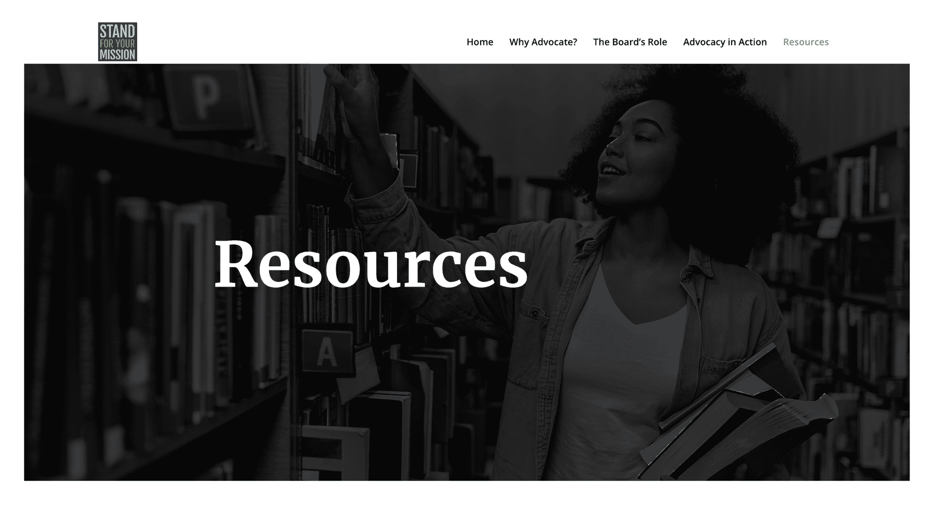 Resources Stand For Your Mission North Sound ACH Resource Library