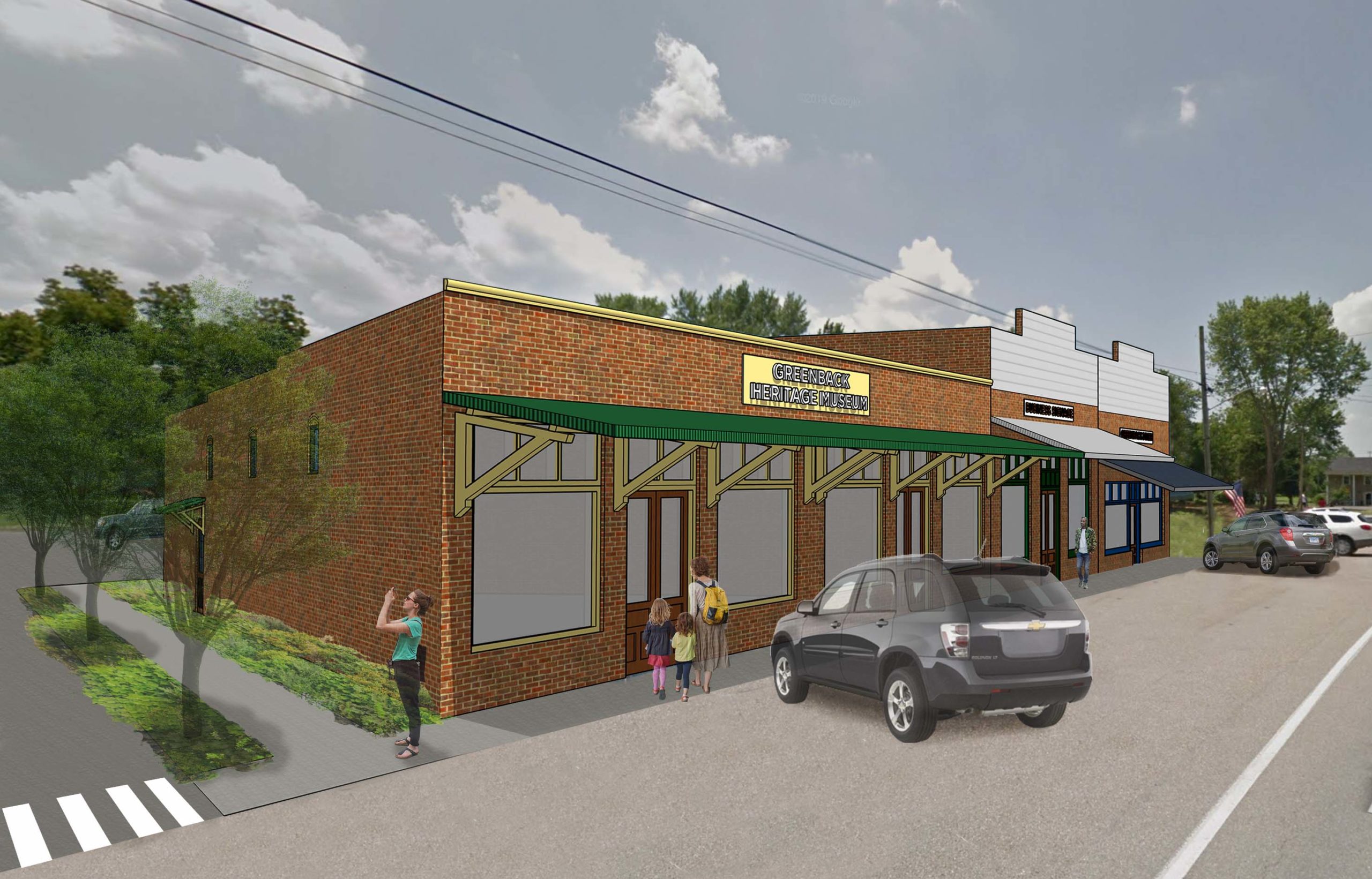 Greenback Heritage Museum Expansion East Tennessee Community Design
