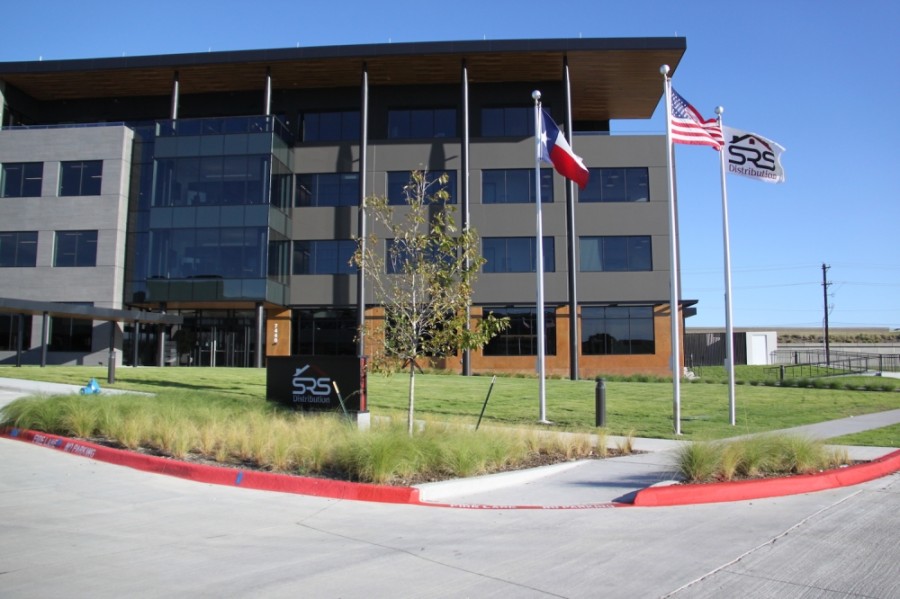 SRS Distribution Corporate Campus now complete at McKinney's Hub 121