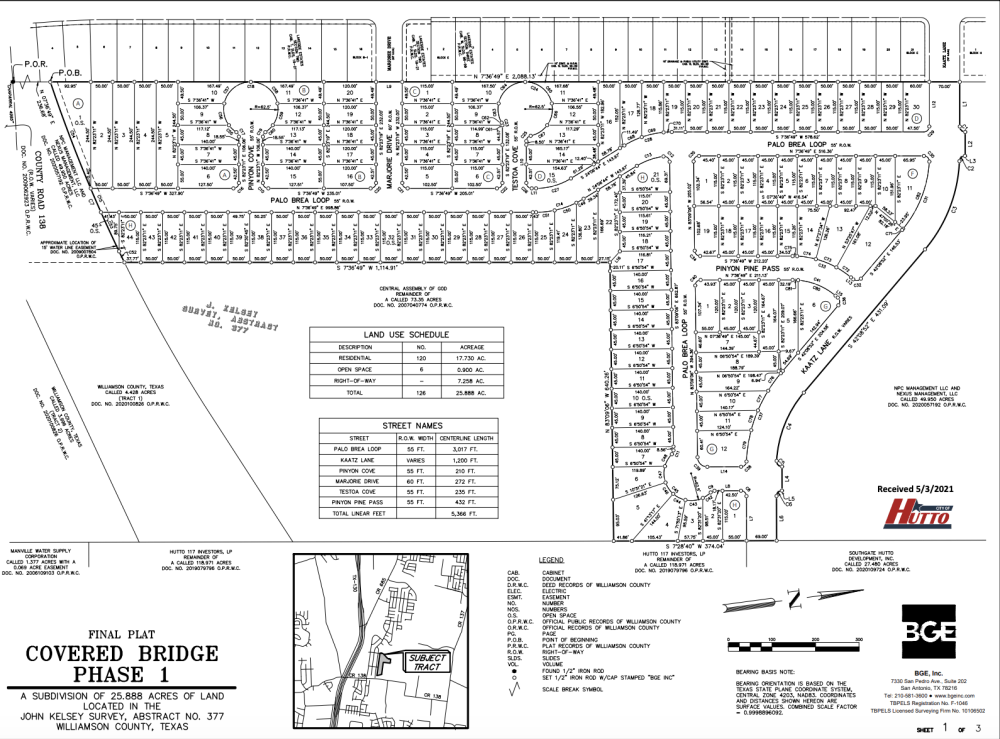 25acre housing development approved by Hutto Planning and Zoning