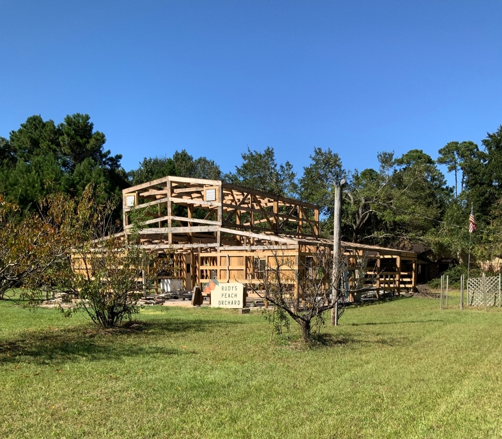 The Peach Orchard Venue blends indoor and outdoor space with history