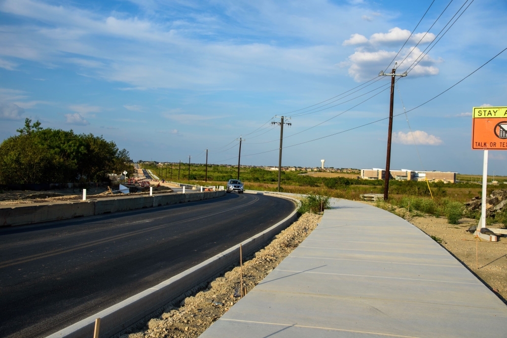 Reconstruction of Klein Road in New Braunfels to wrap up in summer 2021