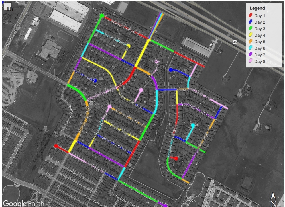 Highland Park North neighborhood in Pflugerville to have temporary no