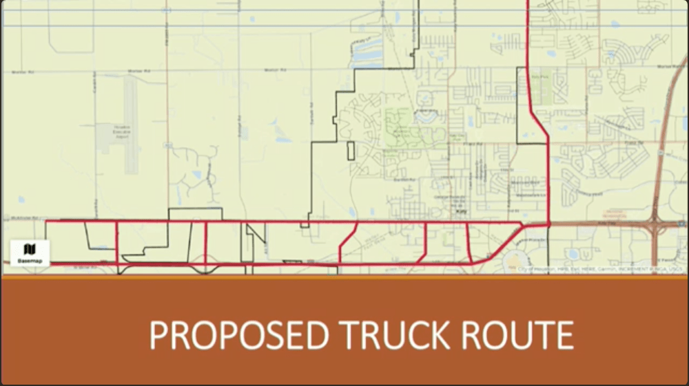 City Council approves new truck route in Katy to reduce residential