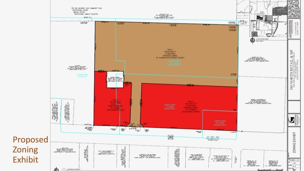 McKinney P&Z gives green light to new US 380 commercial, multifamily