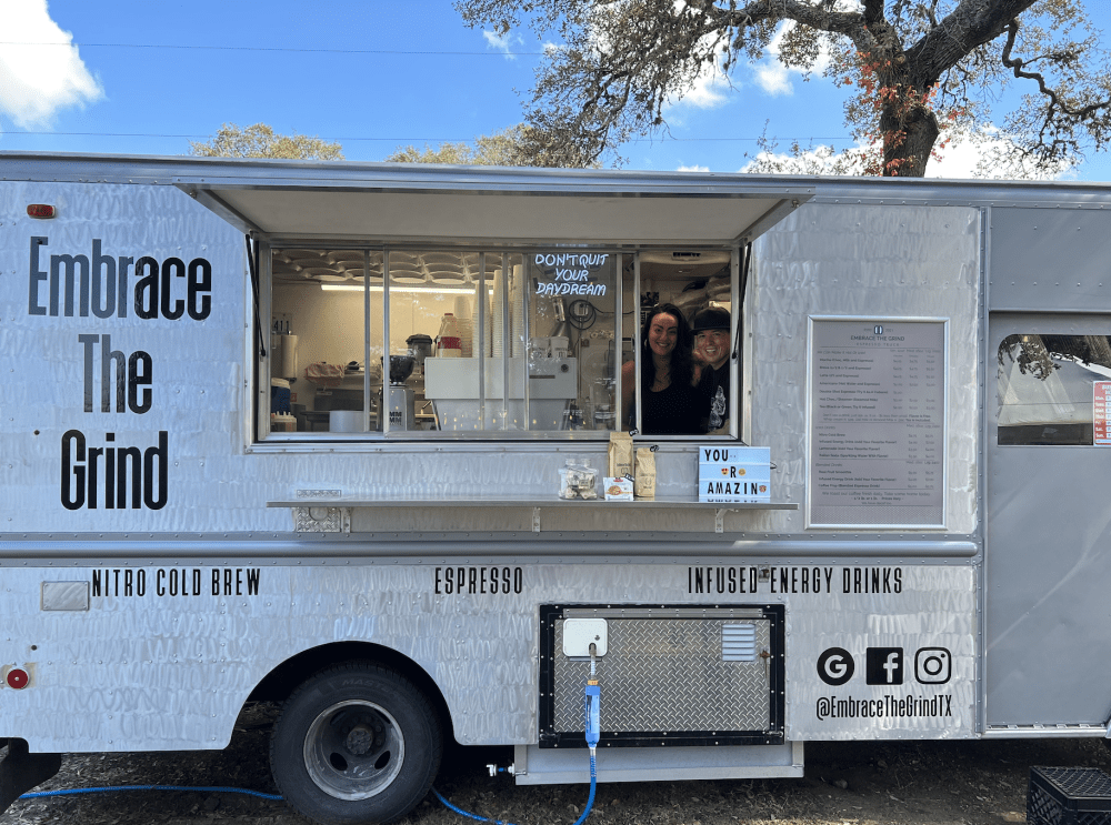 Embrace The Grind espresso truck now open in Buda Community Impact