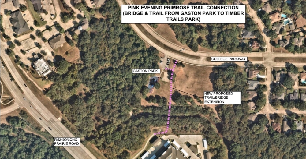 Crews begin work on Pink Evening Primrose Trail connection in Flower