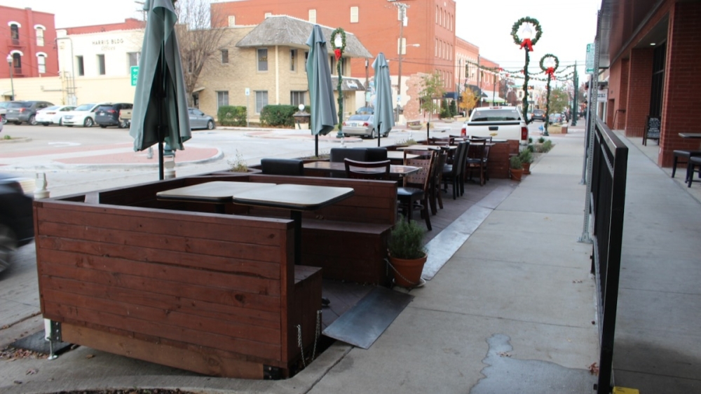 McKinney makes 'parklets' permanent for downtown outdoor dining