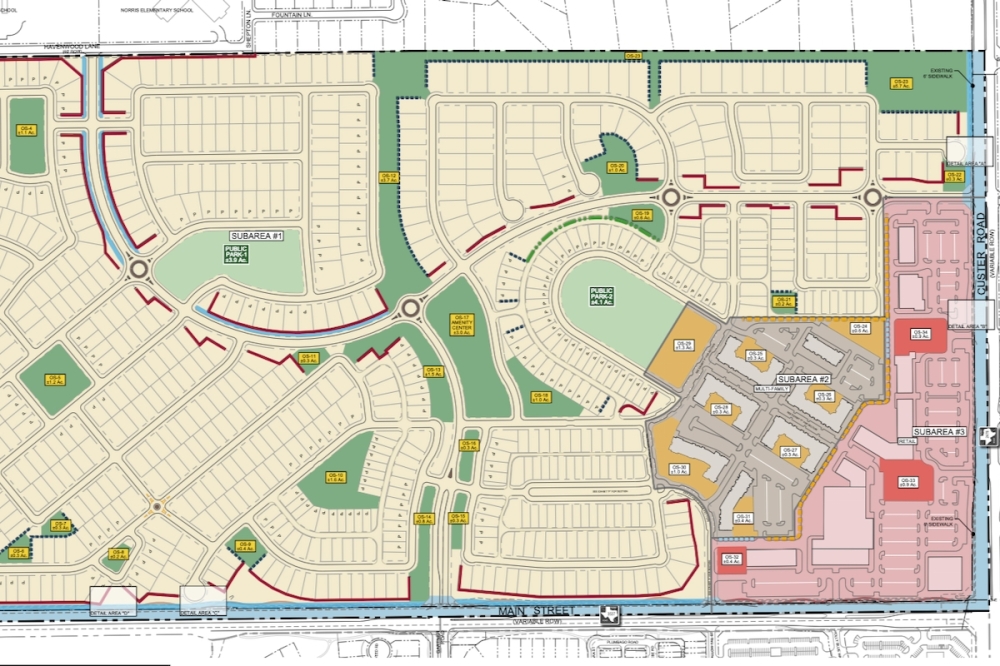 Frisco City Council OKs 328acre development at Custer Road and Main