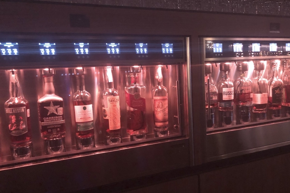 Social Oak Wine & Whiskey Lounge offering extensive drink choices in