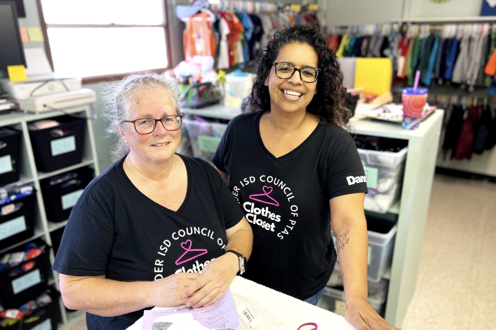 Led by volunteers, the Leander ISD PTA Clothes Closet provides free