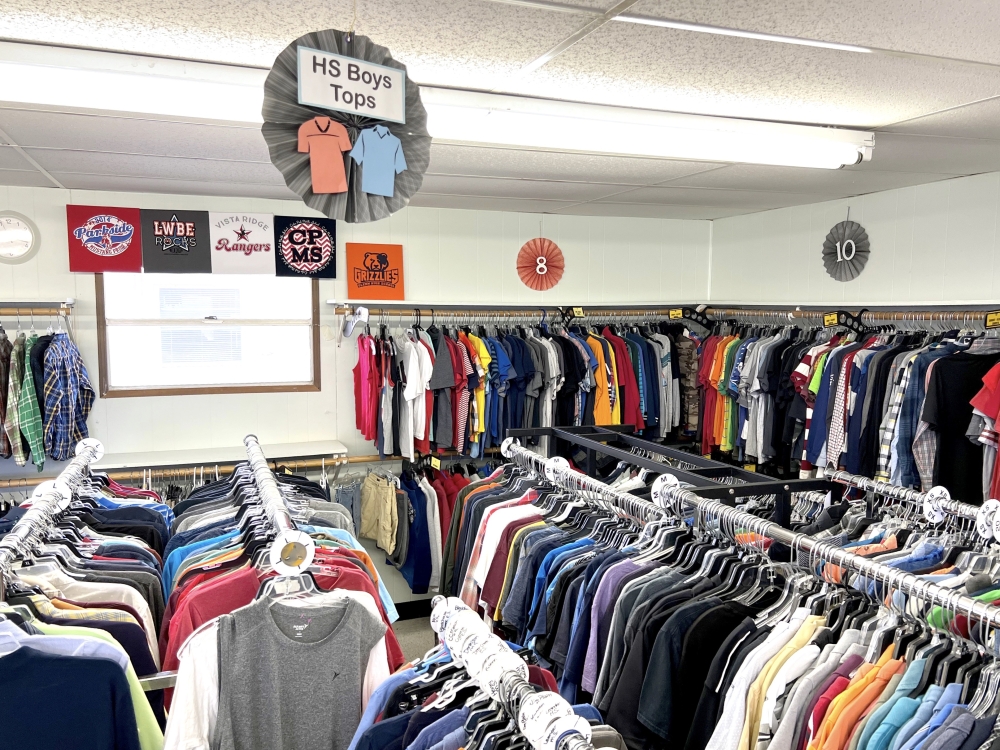 Led by volunteers, the Leander ISD PTA Clothes Closet provides free