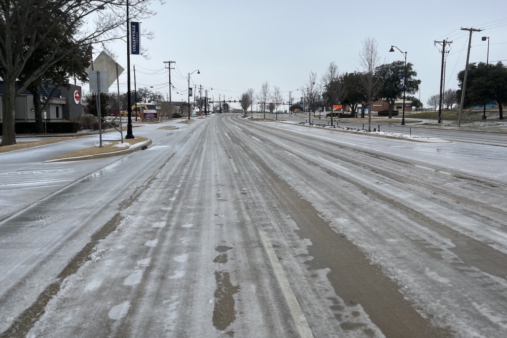 Icy conditions expected in DallasFort Worth through end of week