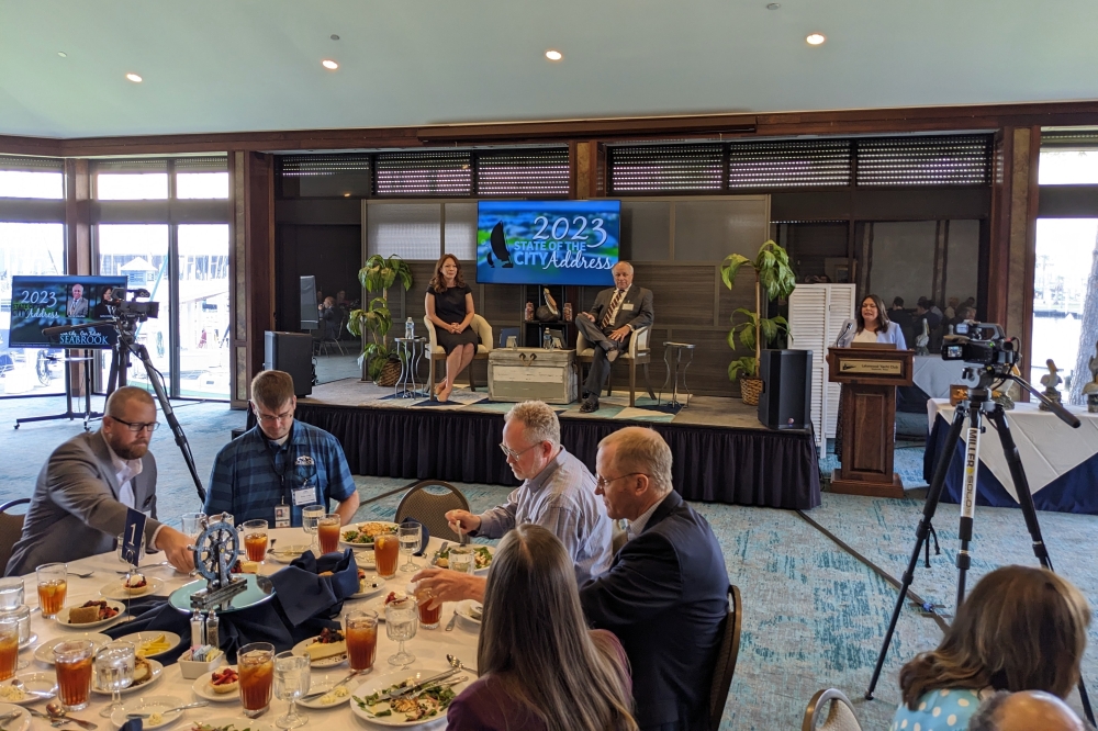 Seabrook officials tout Hwy. 146 completion, development projects