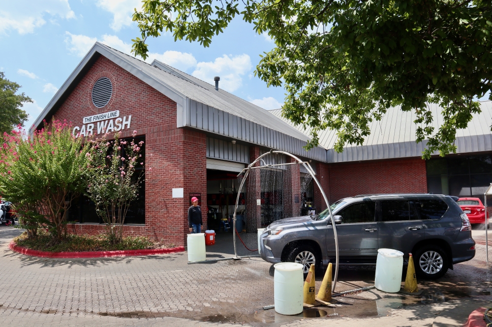 Finish Line Car Wash new owners planning renovations, upgrades