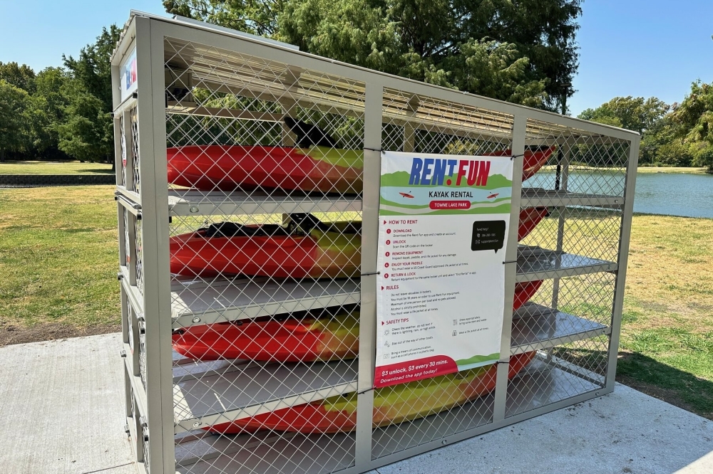 McKinney officials introduce kayak rentals at Towne Lake Park