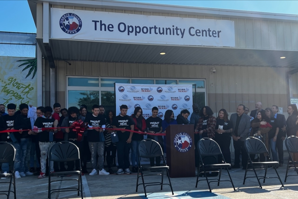 The Opportunity Center reopens in efforts to reform Harris County's