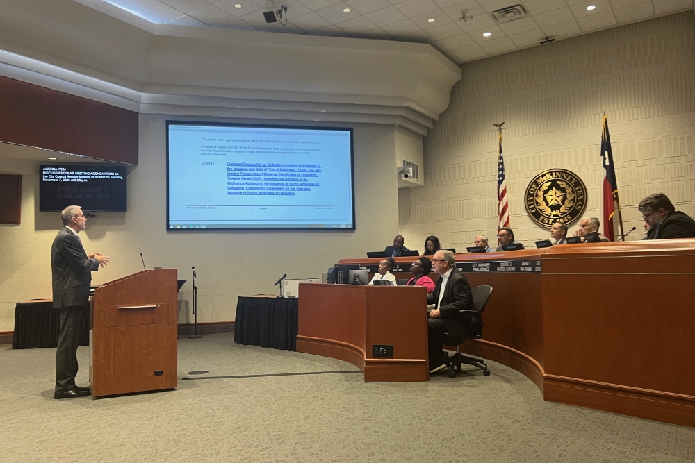 McKinney City Council approves 70M in bond sales for airport, parks