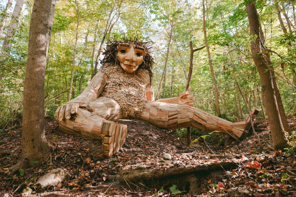 Giant troll takes root in Pease Park Community Impact