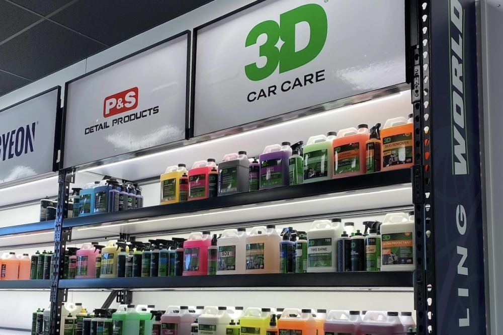 Detailing World brings professional auto detailing equipment, supplies