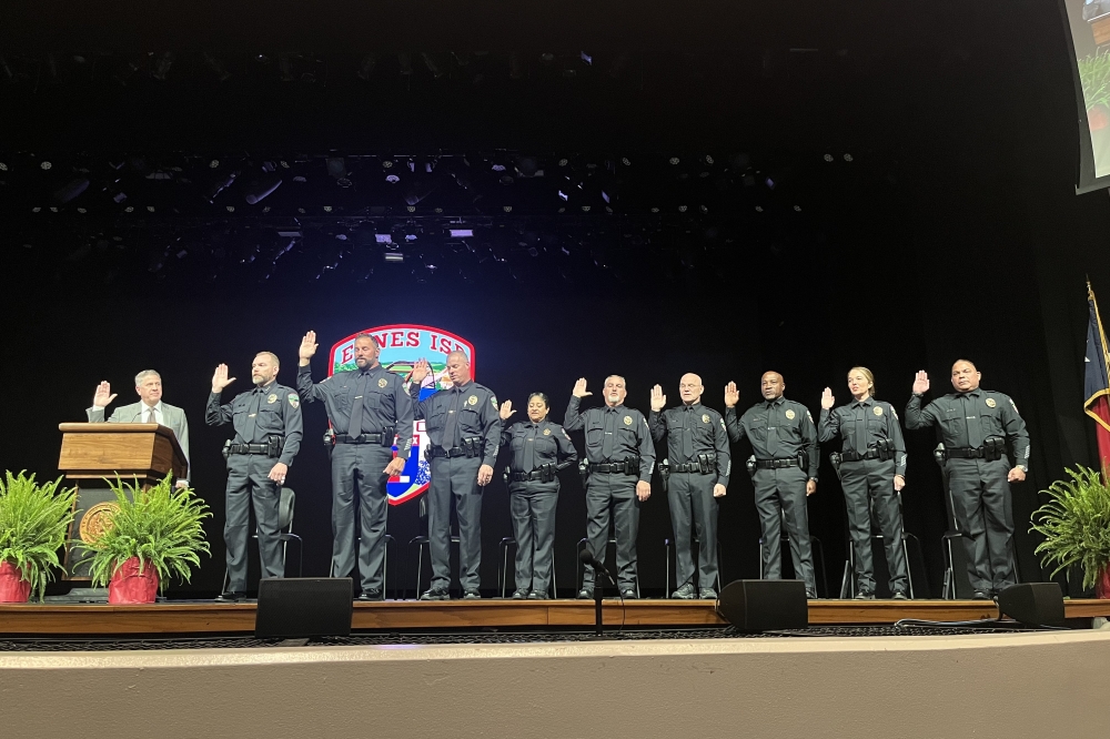 Eanes ISD inaugurates police department safety officers Community Impact