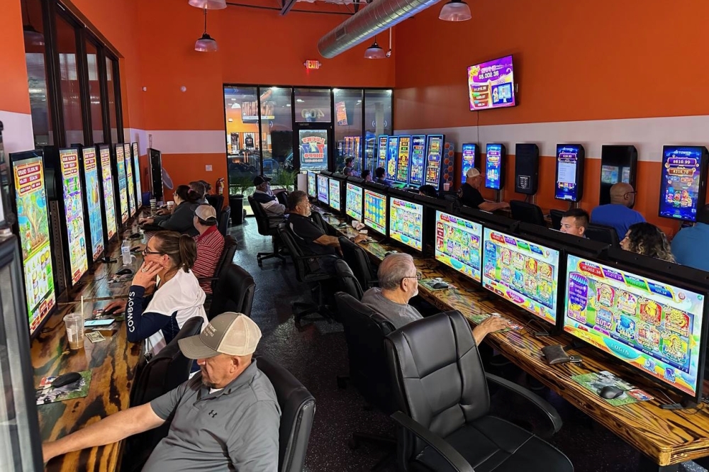 What are sweepstakes machines and how does Austin regulate them