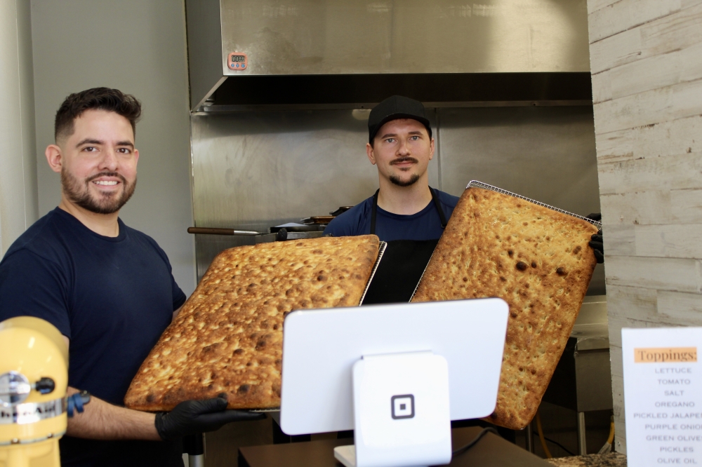 The Focaccia Bakery serves freshly made European bread, Mexican