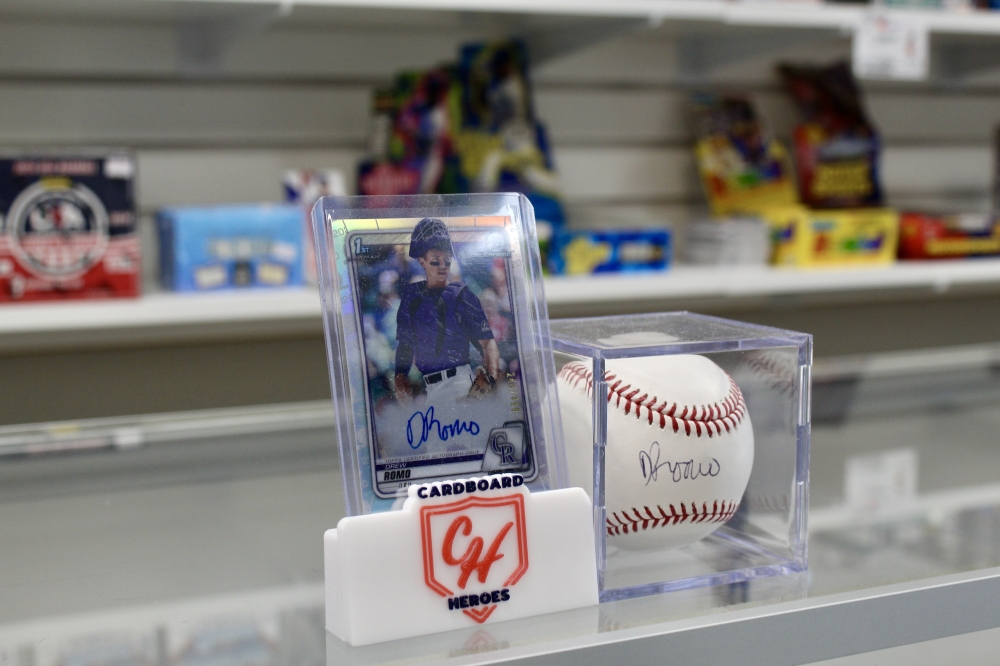 Cardboard Heroes brings community together through sports card trading