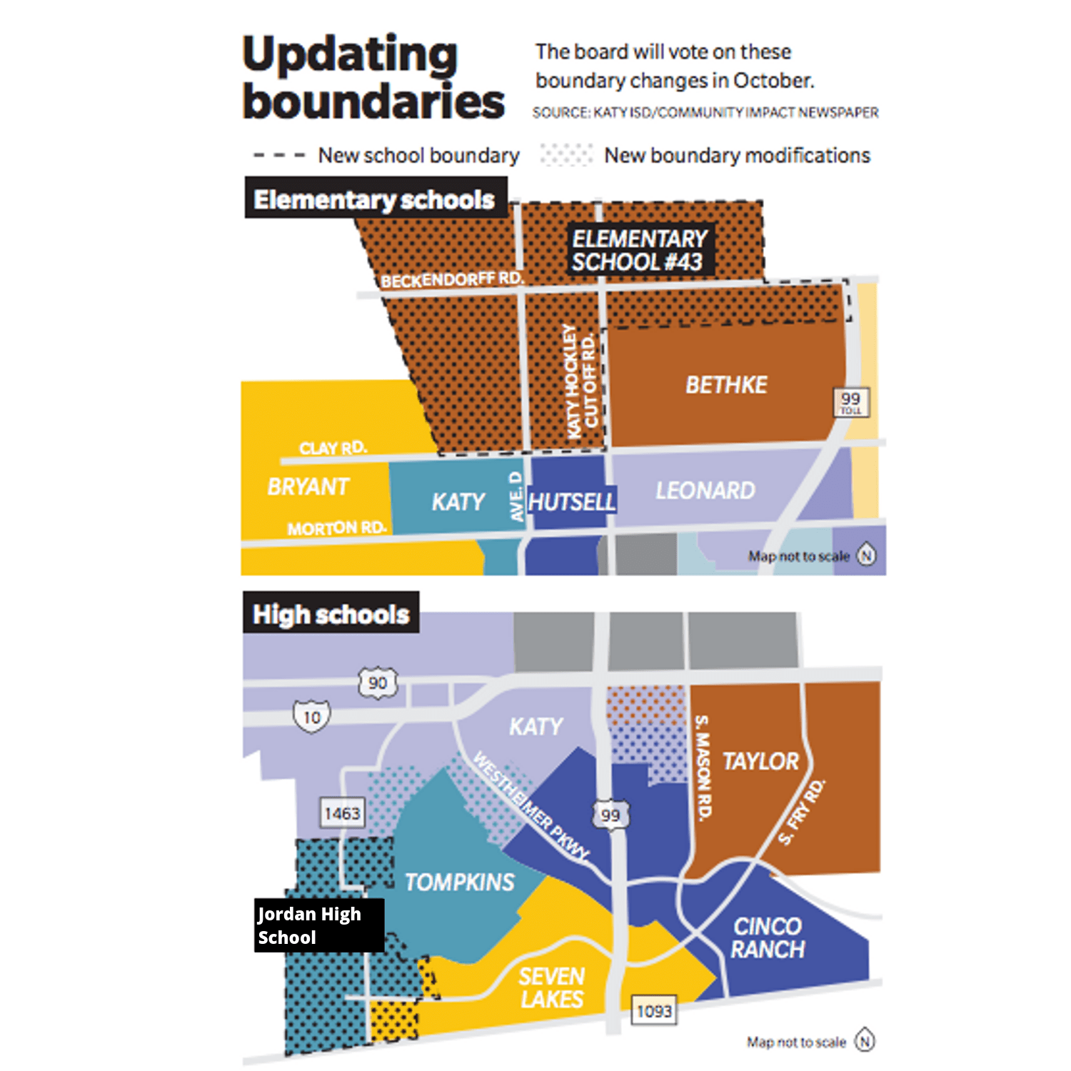 Katy Isd Boundary Map Katy Isd Board Of Trustees Approves New School Boundaries For 2020-21 School Year | Community Impact