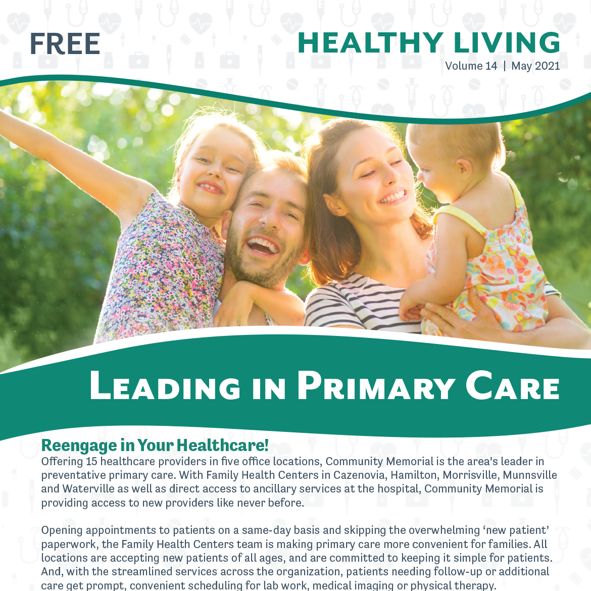 Healthy Living Newsletter May 2021 Community Memorial Hospital