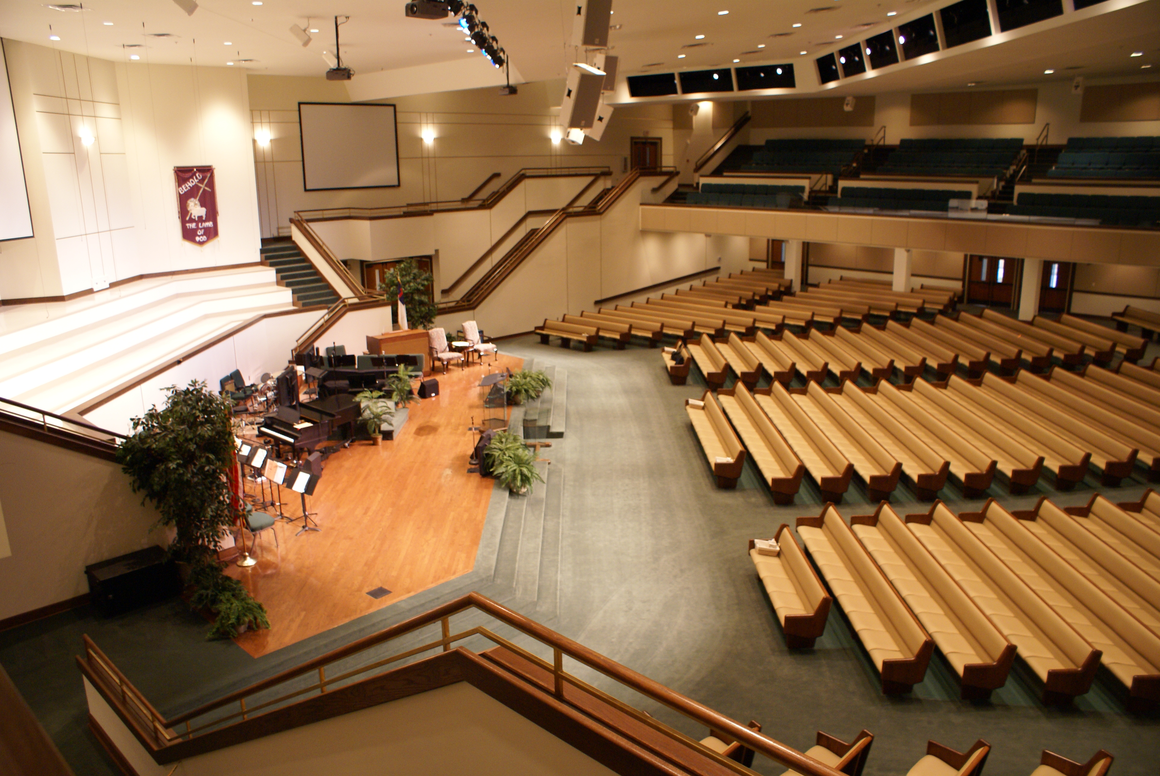 1st Baptist Lenoir City Sanctuary Community Tectonics Architects