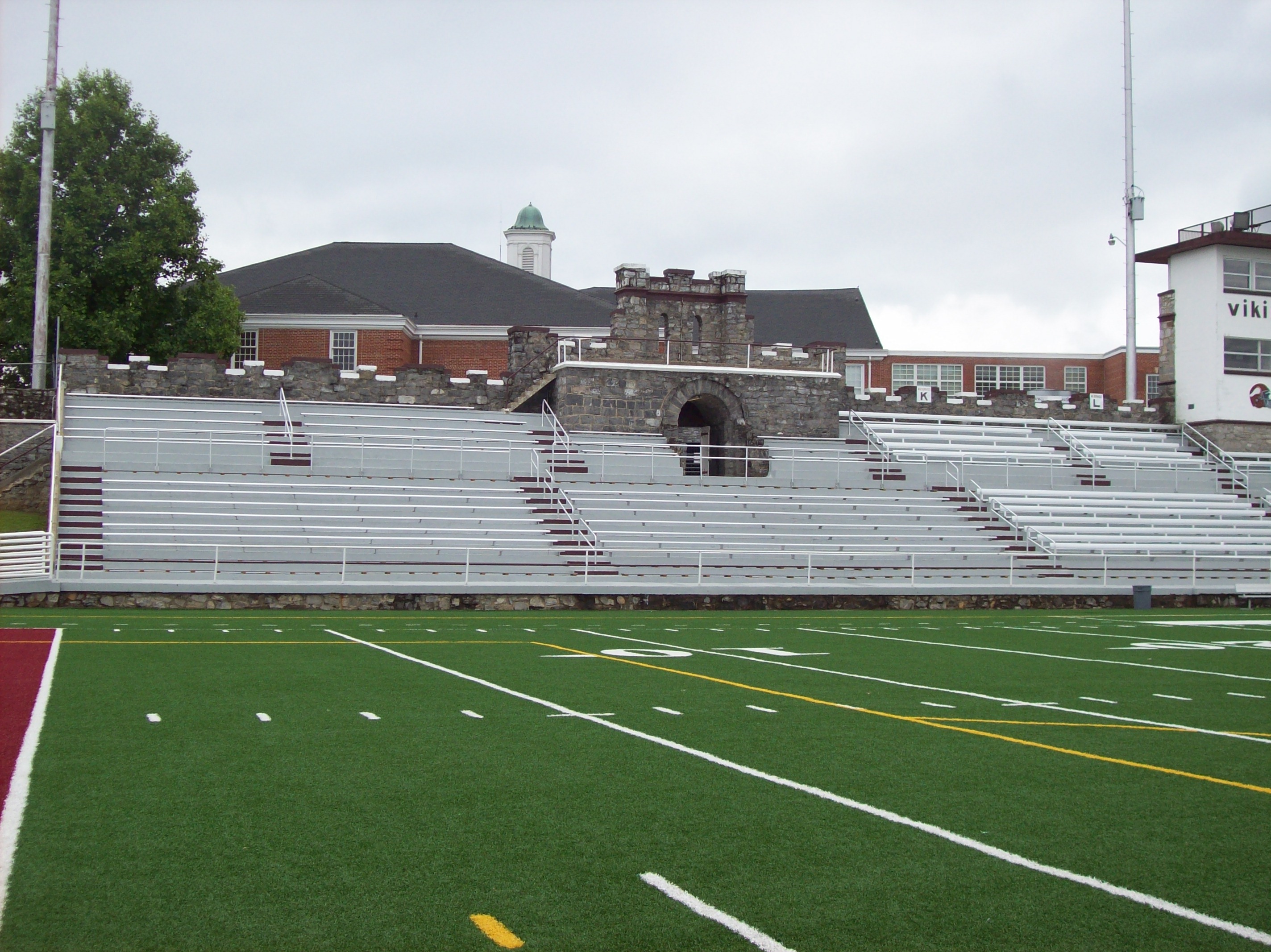 Tennessee High School Stone Castle Stadium Renovations Community