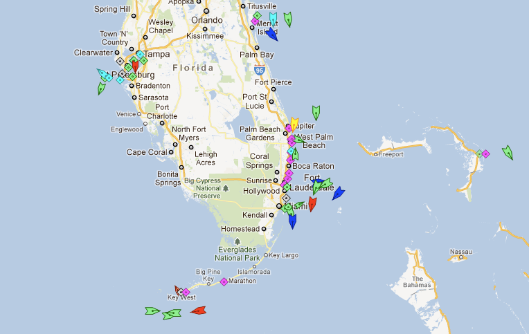 AIS Ships Map Commuter Cruiser