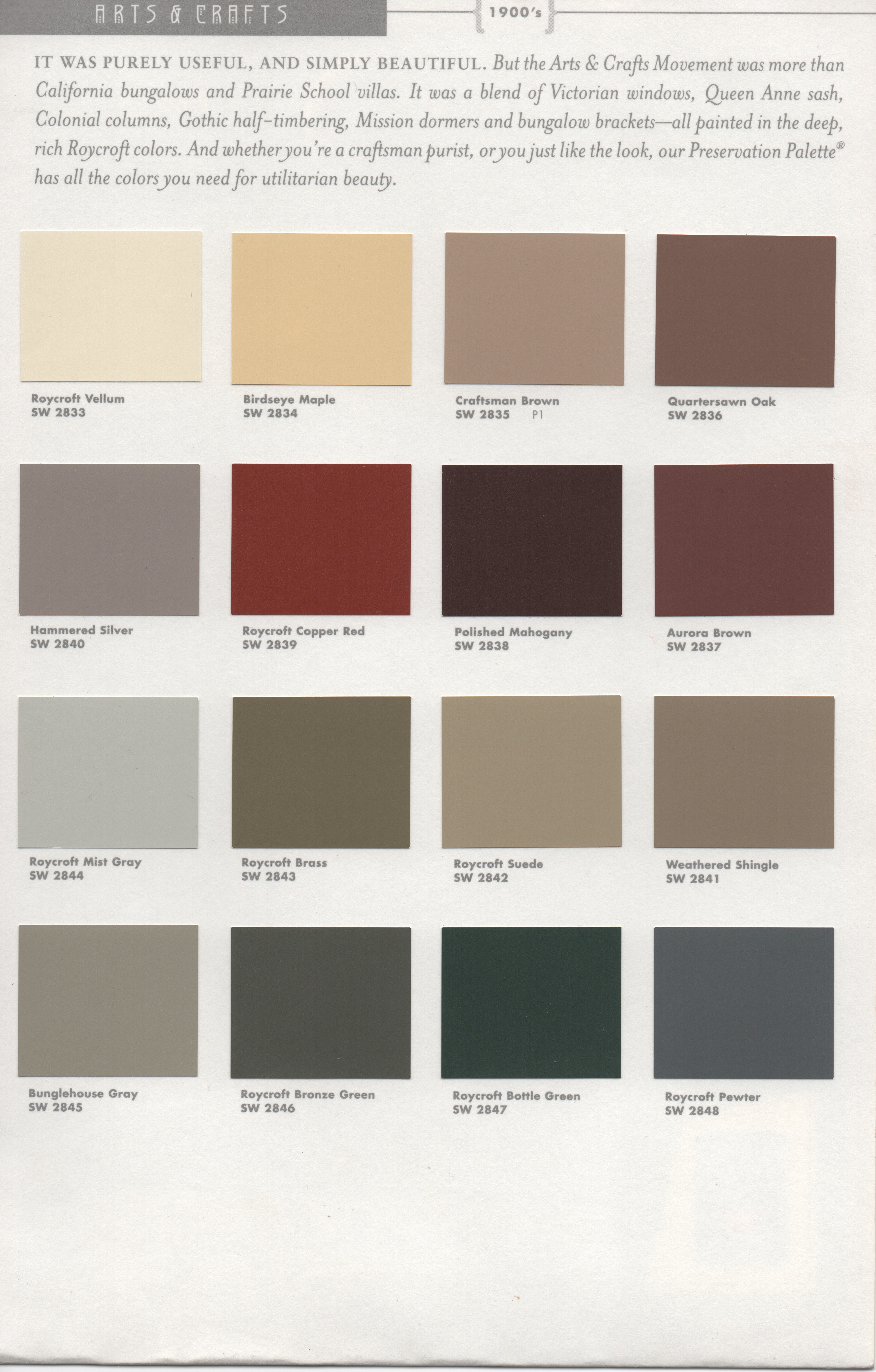 Exterior Craftsman Paint Colors
