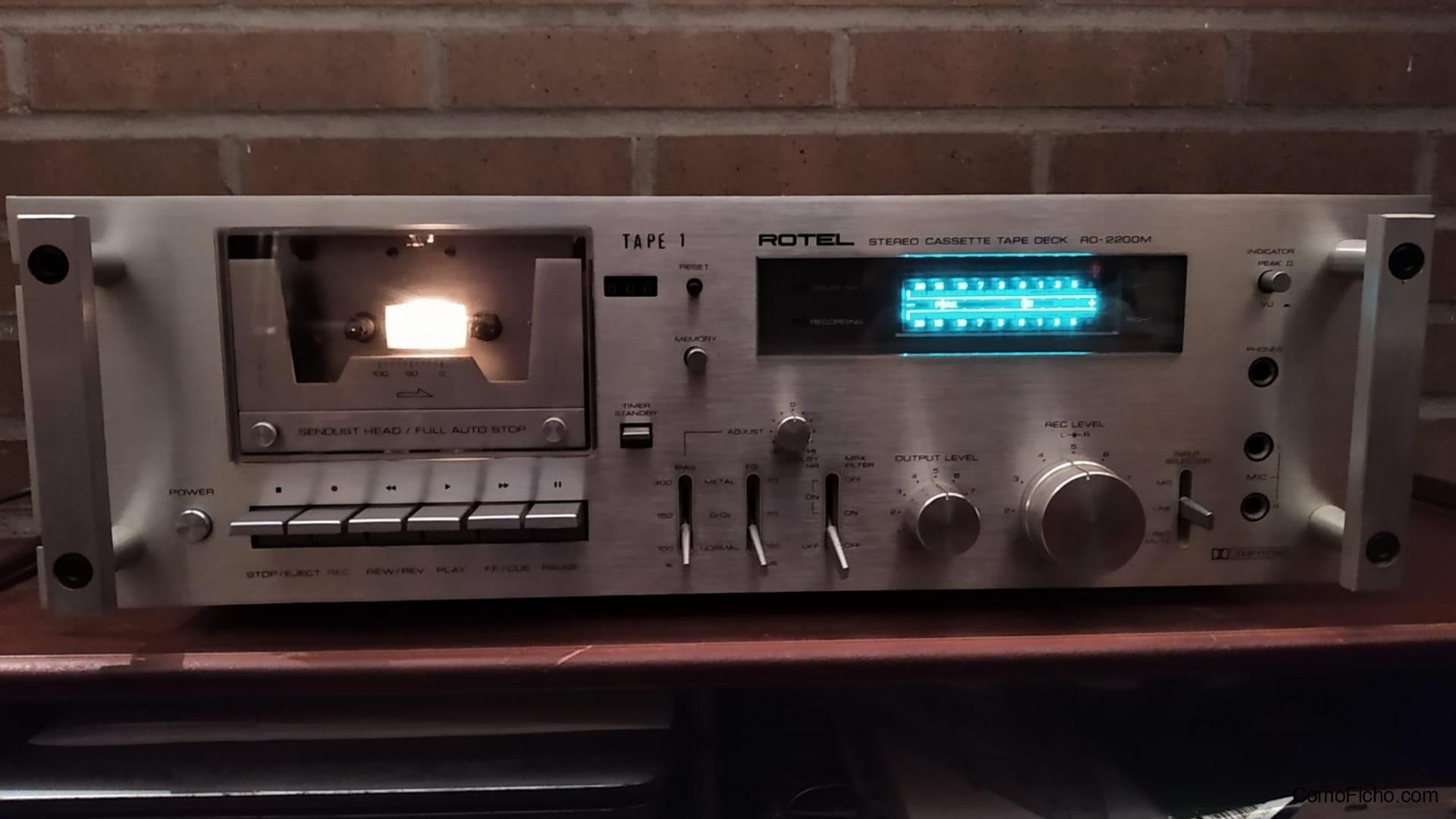 Rotel RD2200 Stereo Cassette Deck Other HiFi Huesca ComoFicho