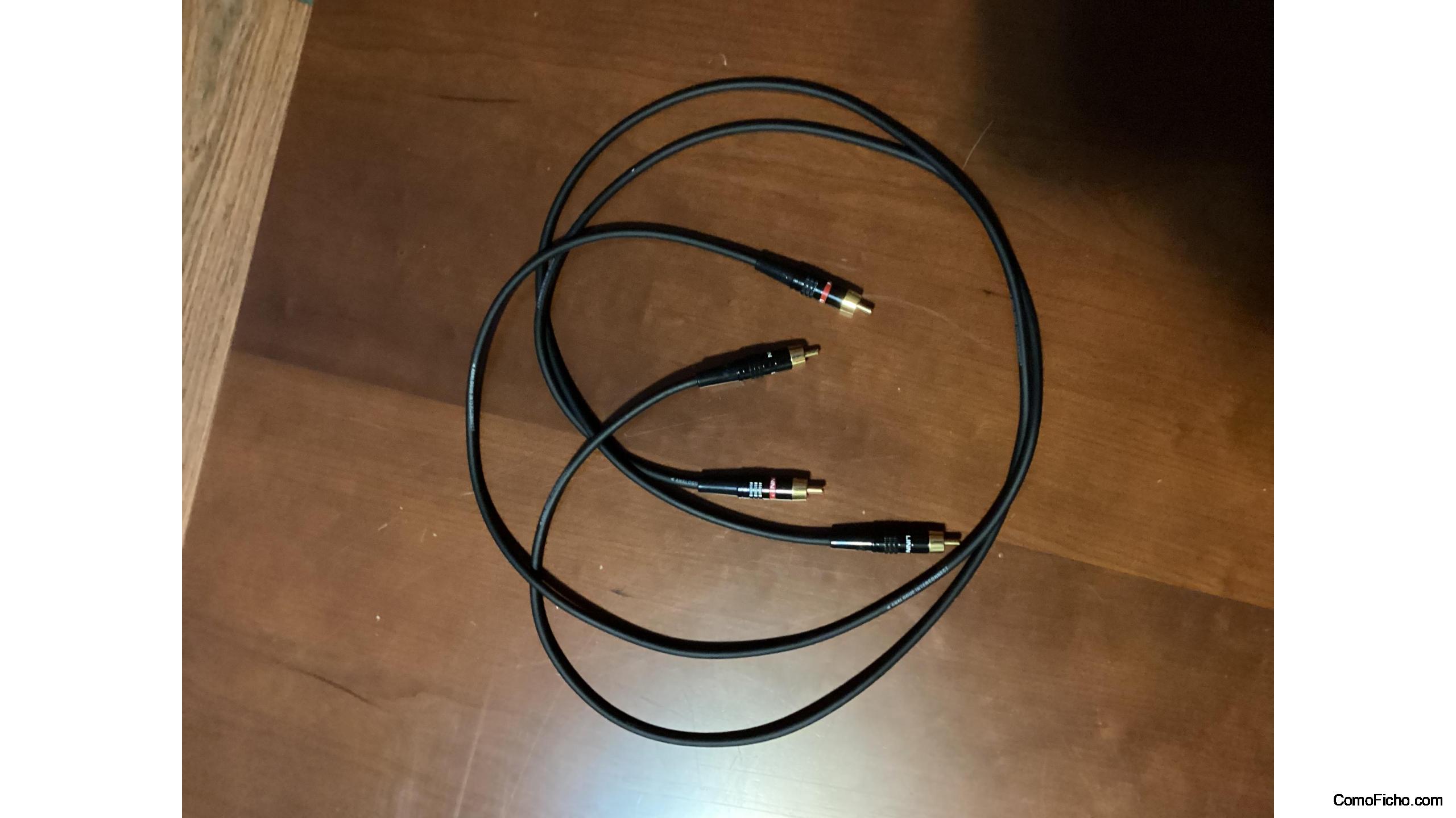 Linn cable analogue interconnect Cables, Filtros, Distribuidores