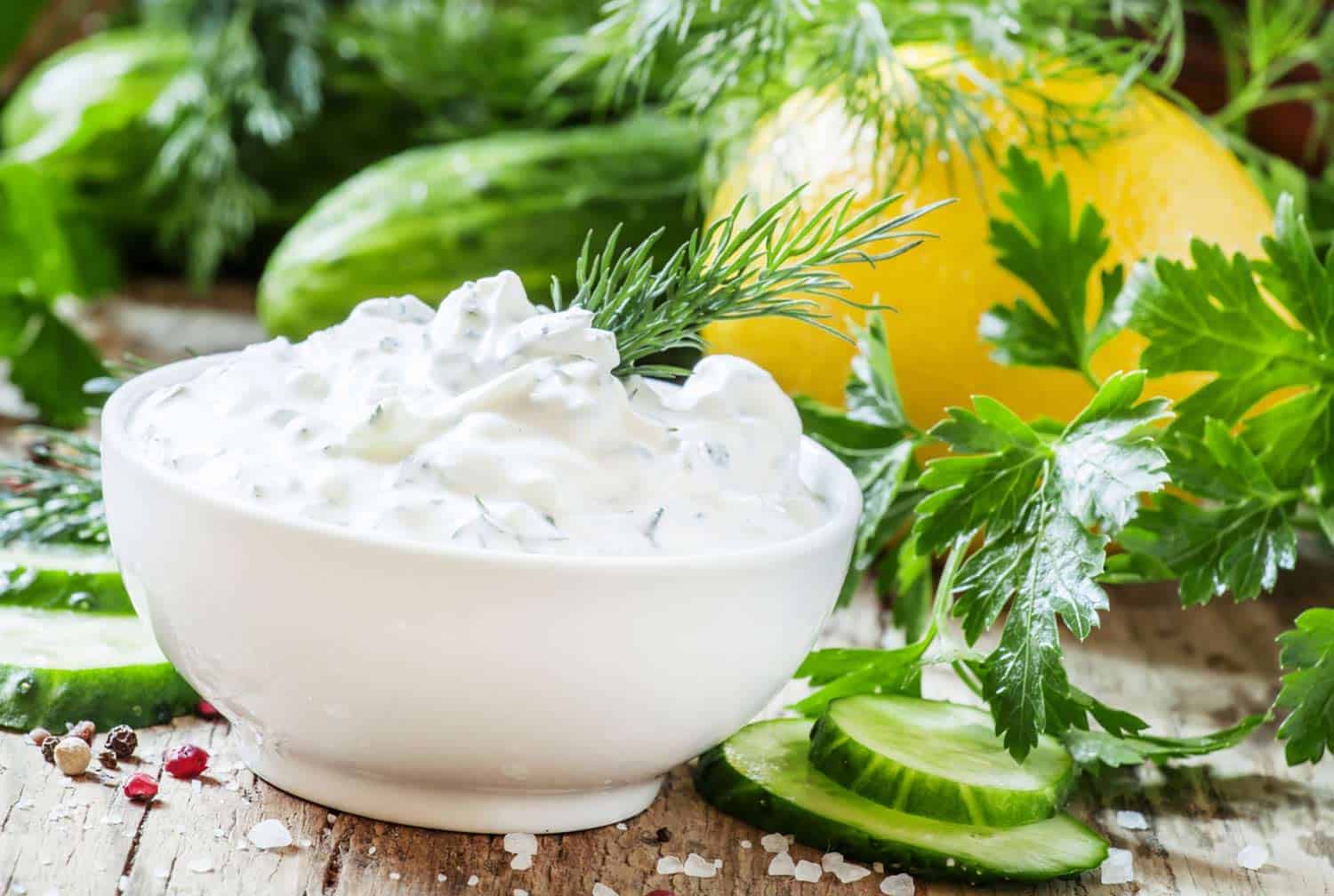 Salsa de Yogur Receta