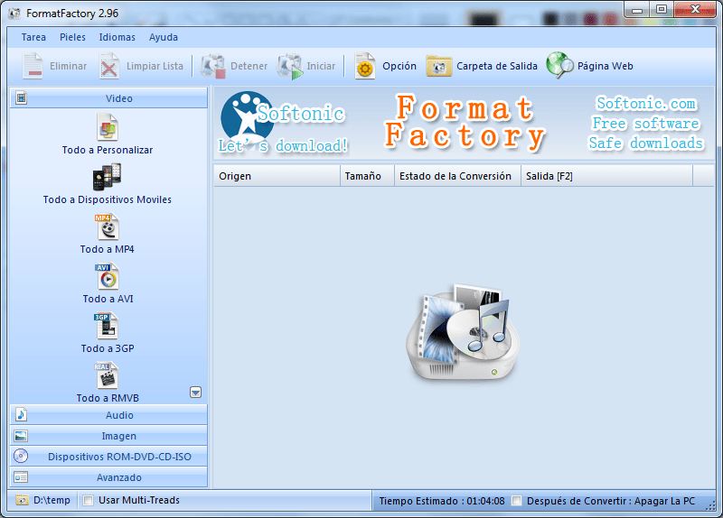Cómo convertir entre formatos de video ¿Cómo lo puedo hacer?