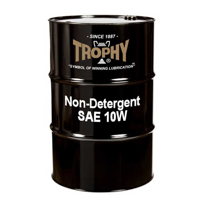 TROPHY NonDetergent SAE 10W 55 Gallon Pail Como Lube and