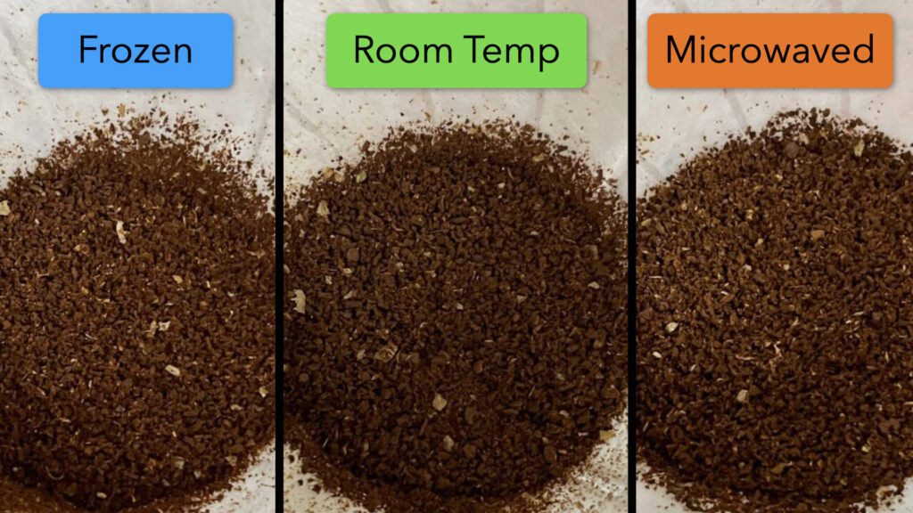 Freezing and Microwaving Coffee Beans Comori Coffee