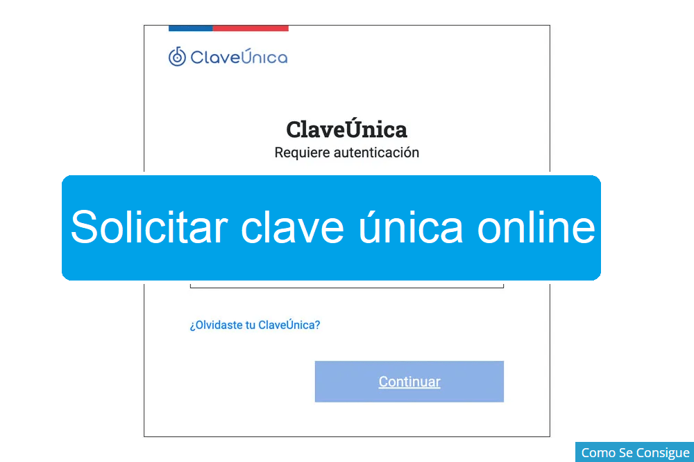 🏅Solicitar clave única online [2021] Comoseconsigue
