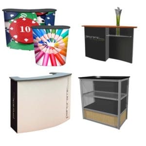 Trade show booth accessories to accessorize your exhibit
