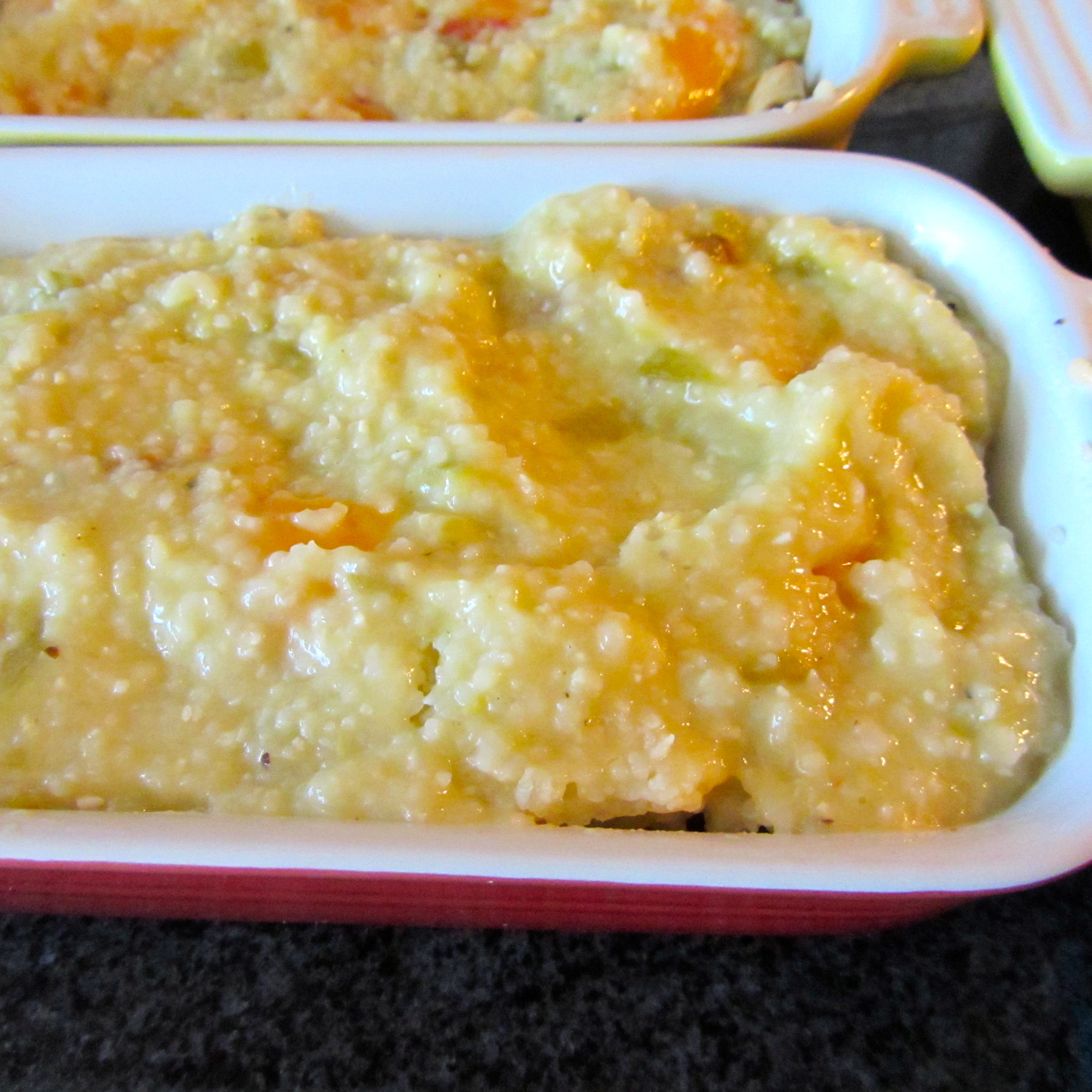 Green Chile Grits Bakes