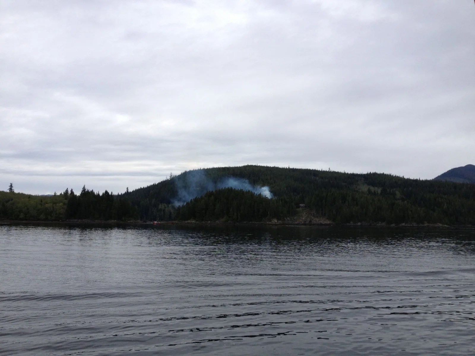 Stuart Island on the way to Knights Inlet Comox Harbour Charters