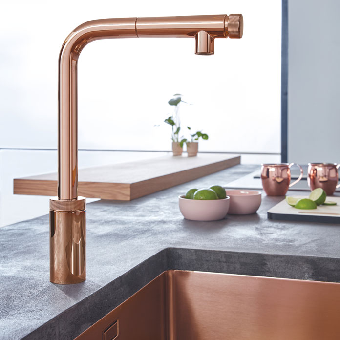 GROHE SmartControl kitchen taps