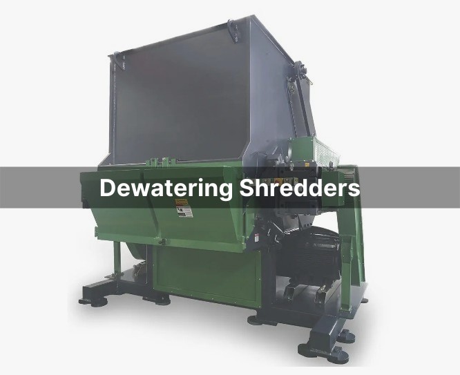 Industrial Shredders Dewatering Rent or Buy 1 supplier
