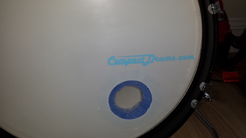 Porting Small Bass Drums CompactDrums