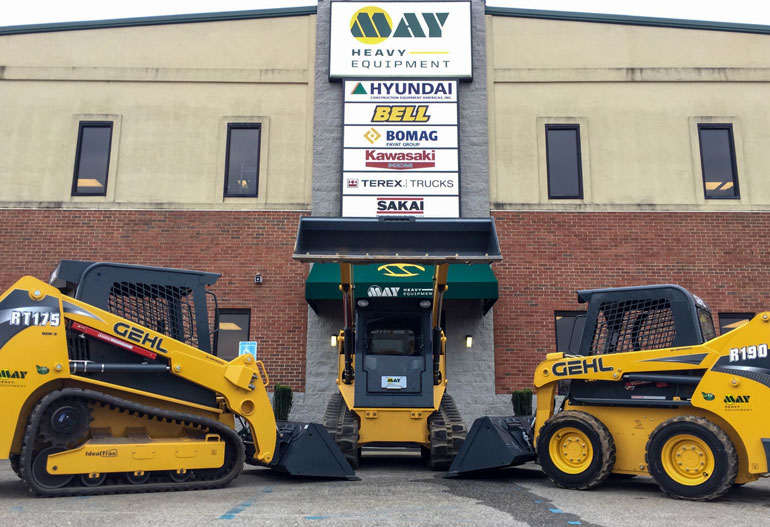 May Heavy Equipment Joins Gehl Dealer Network Compact Equipment