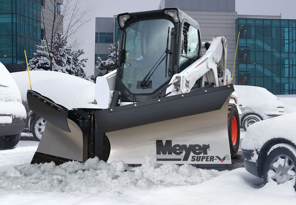 Skid Steers and Track Loaders Push Ever Cooler SnowRemoval Attachments