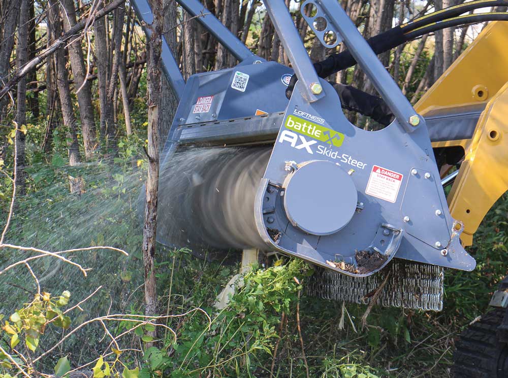 Cooler Heads Prevail New Battle Ax Mulching Head Proves Successful for